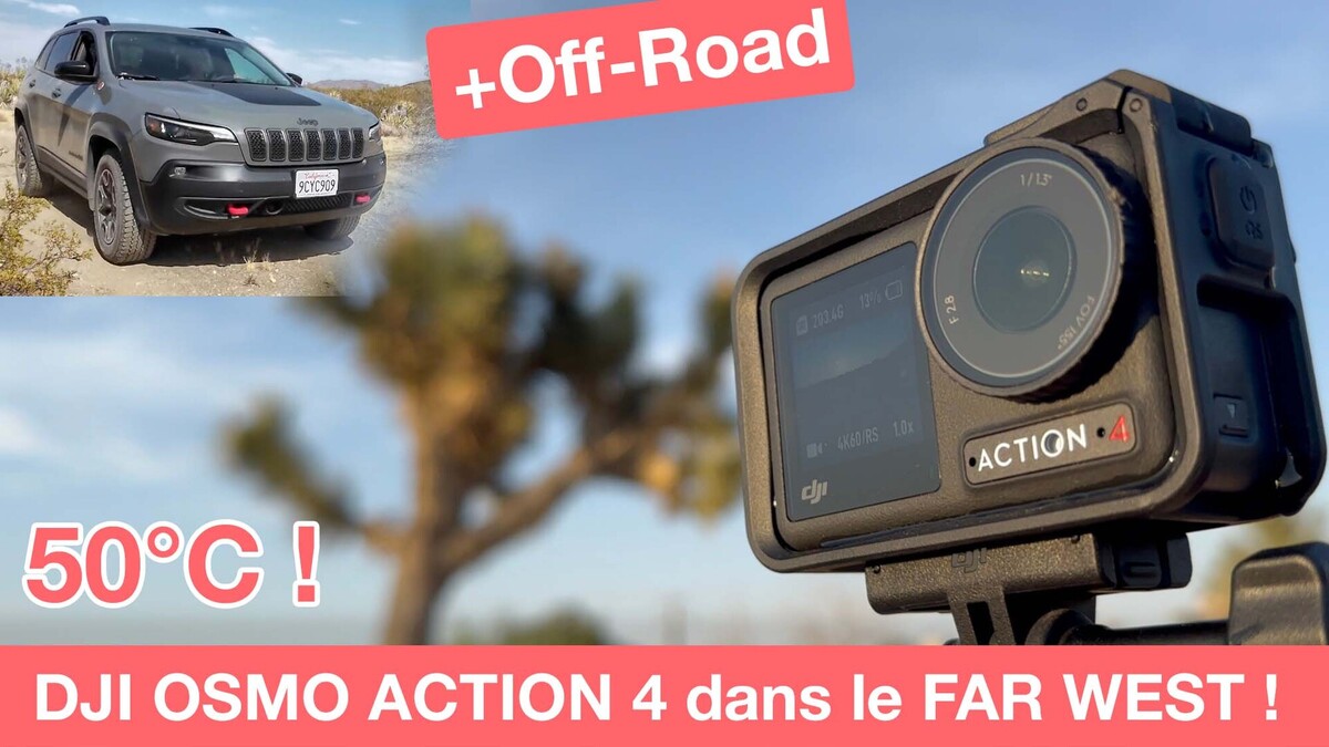 Test Dji Osmo Action Dans Le Far West Degr S Vid O