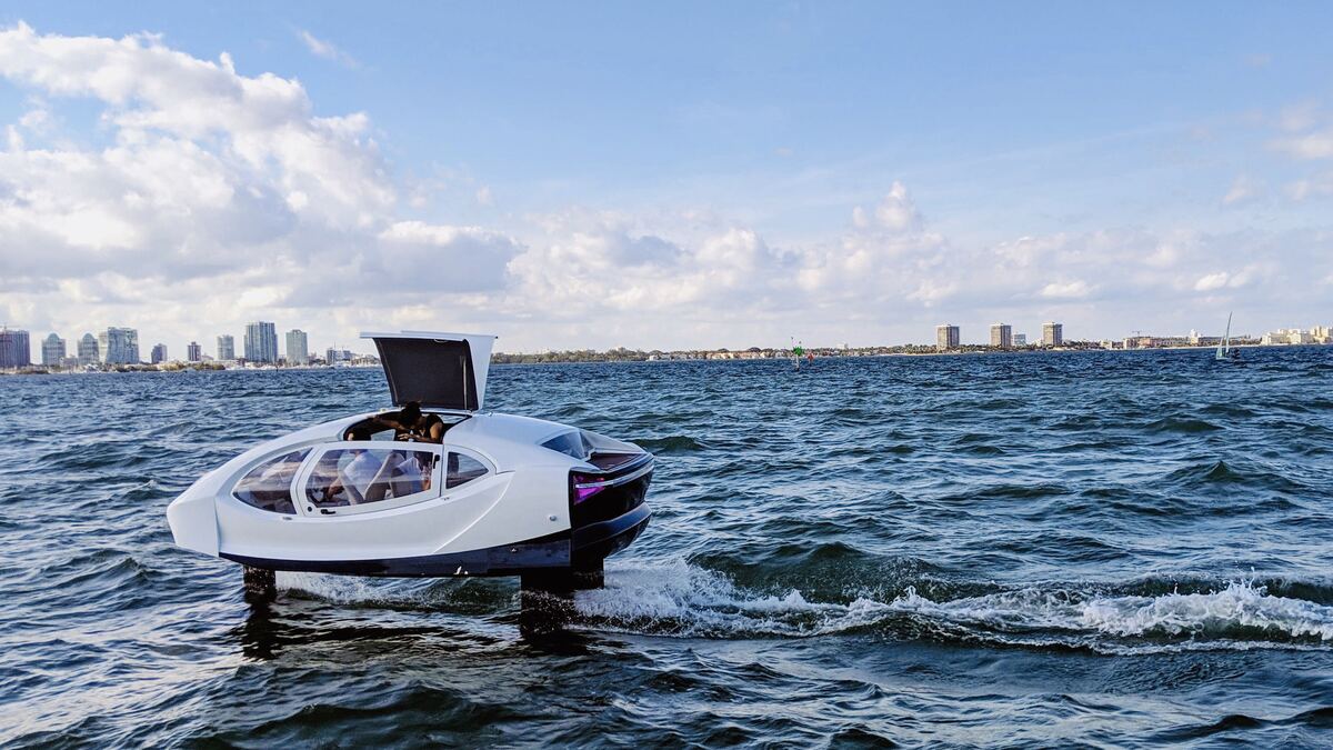 Bateau Volant Le Fran Ais Seabubbles Poursuit Sa Conqu Te Des Etats Unis