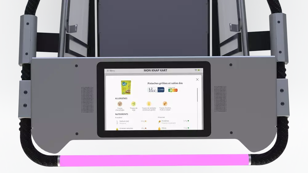 Ce chariot connecté va optimiser vos courses et afficher vos dépenses en live !
