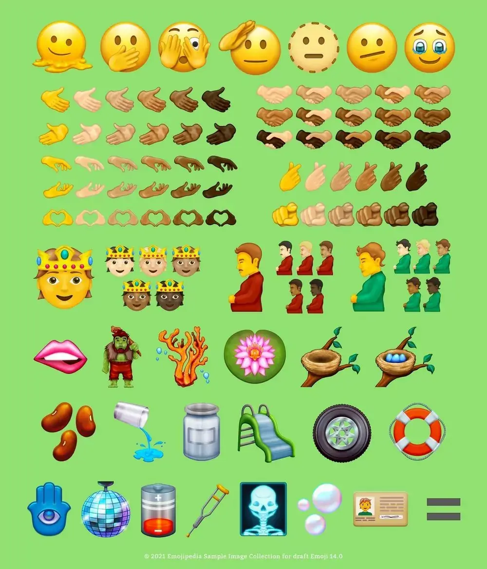 iOS 15 : la prochaine fournée d’émojis est en route