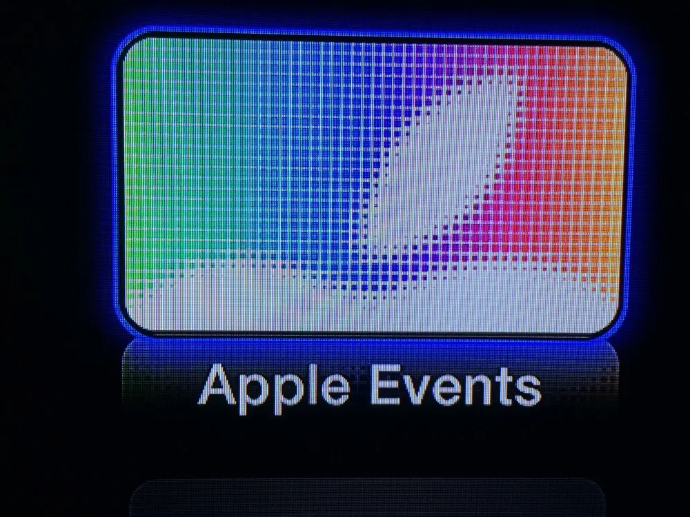 L'Apple TV affiche l'icône de la keynote