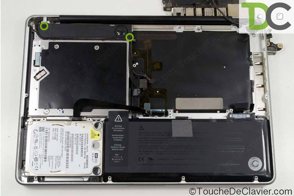 Comment remplacer le clavier d’un MacBook Pro Unibody 13″ ?