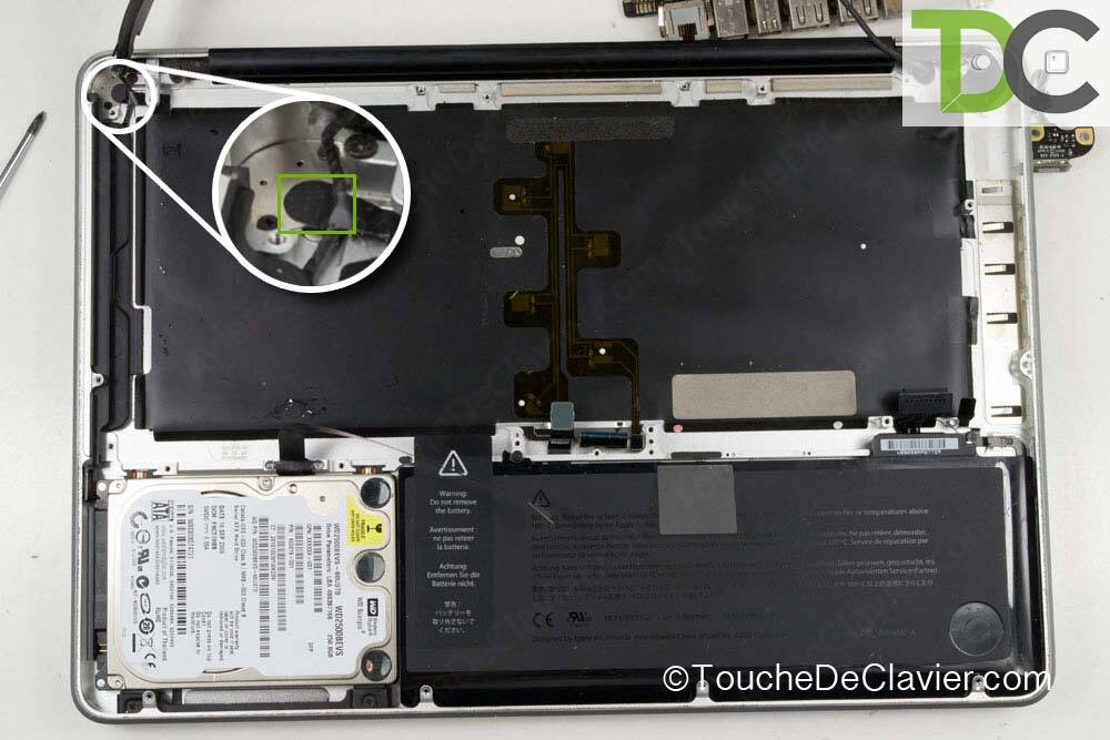 Comment remplacer le clavier d’un MacBook Pro Unibody 13″ ?