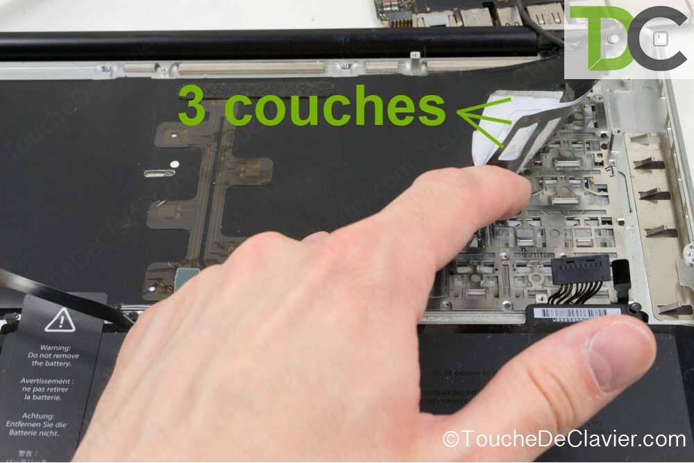 Comment remplacer le clavier d’un MacBook Pro Unibody 13″ ?