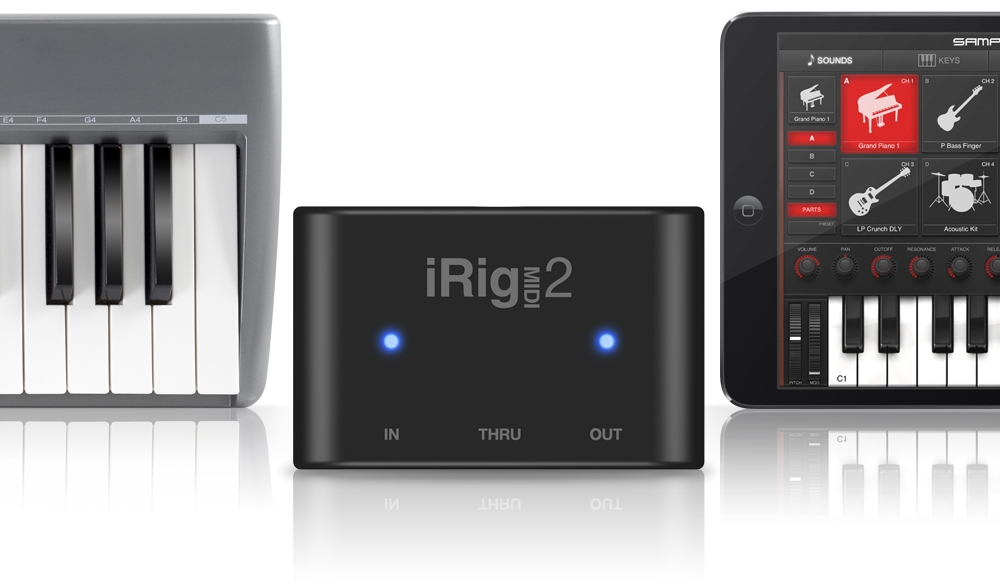 IK Multimedia lance l'iRig MIDI 2