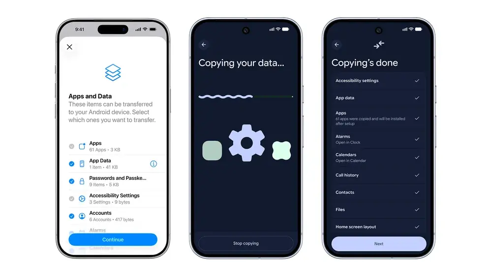 Simplification des &eacute;changes entre Android et iPhone&nbsp;: un nouveau syst&egrave;me de partage