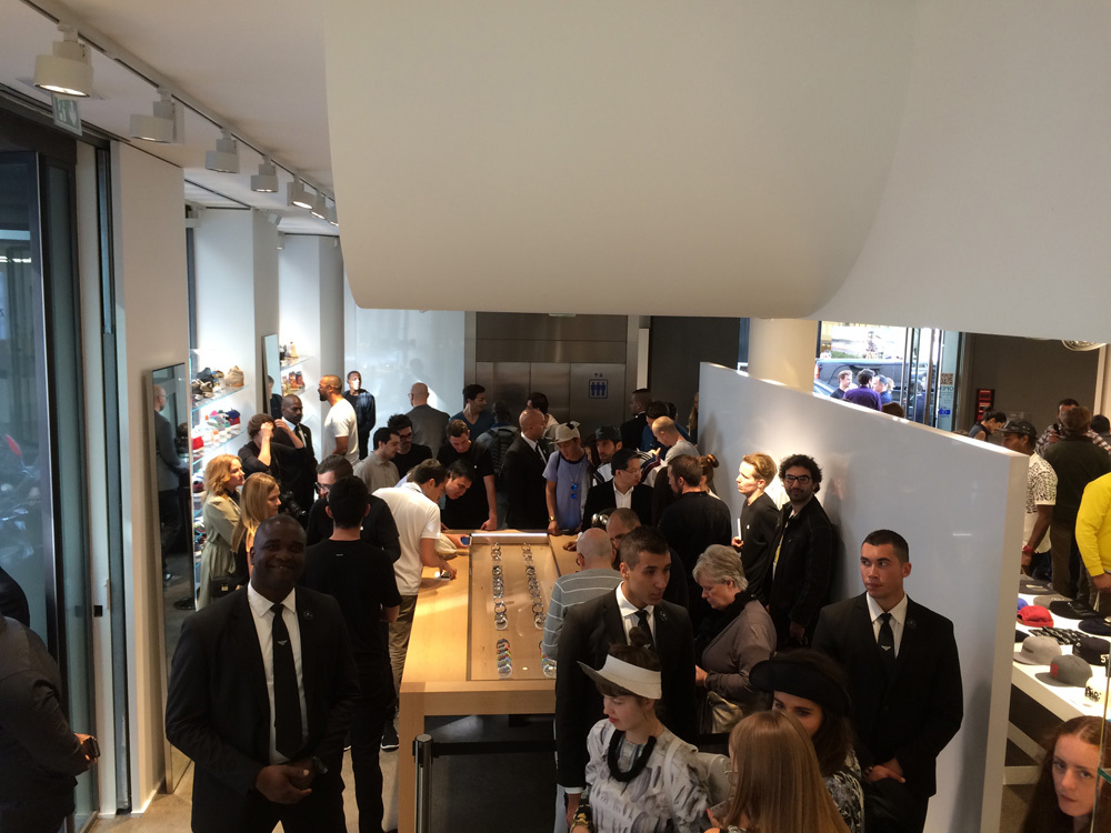 Notre reportage chez Colette, première apparition publique de l'Apple Watch