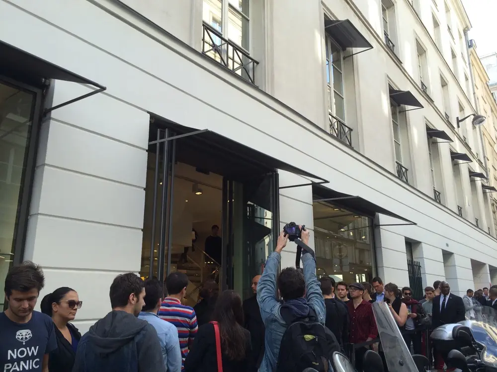 Notre reportage chez Colette, première apparition publique de l'Apple Watch