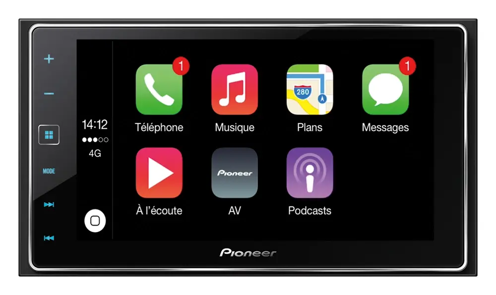 Du CarPlay dans votre voiture pour 429 €  seulement chez Pioneer