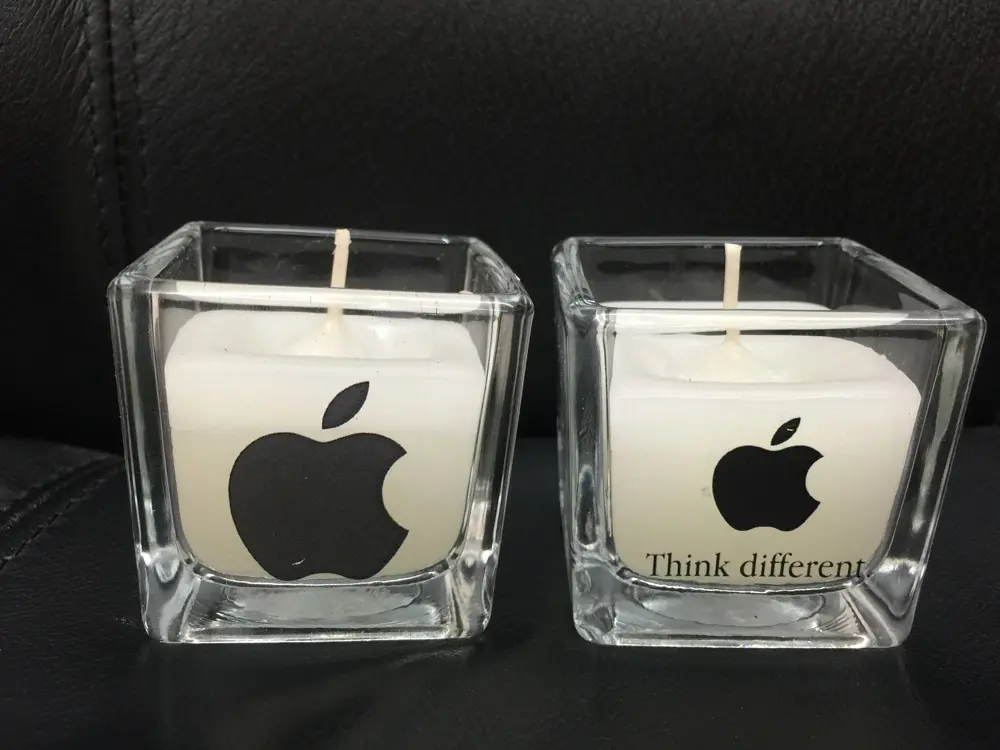 L'image du jour : des petits lumignons Apple en vente en Auvergne