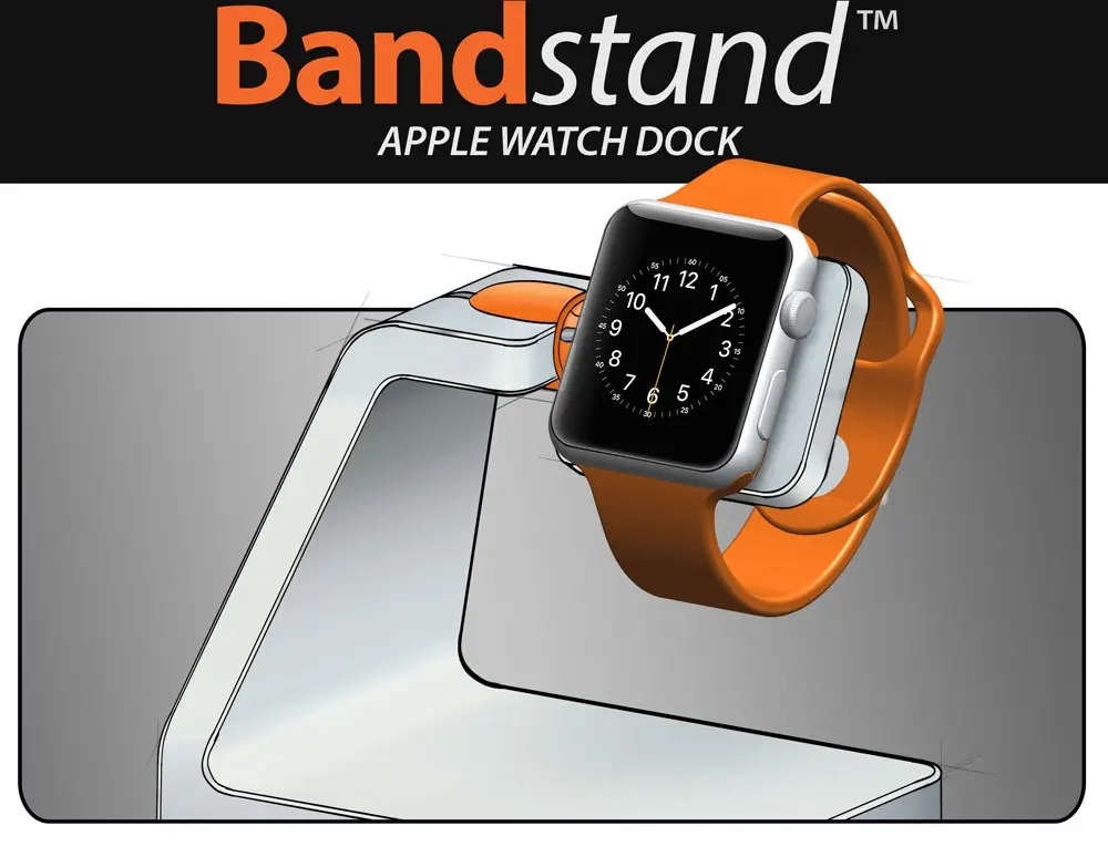 #CES : Standzout présente un dock élégant pour l'Apple Watch