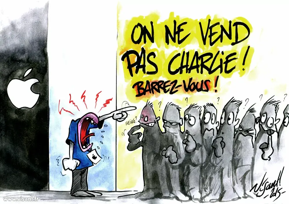 Le dessin (génial) du jour : où trouver #CharlieHebdo ce matin ?