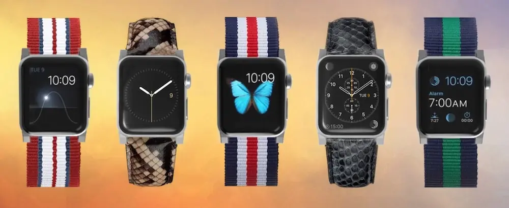 Click veut accrocher des bracelets traditionnels à l'Apple Watch