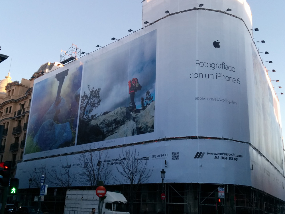 La campagne "Photographié avec l'iPhone 6" débarque enfin en France