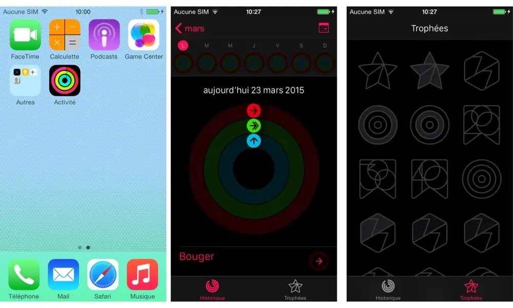 Tuto : comment afficher l'app "Activité" sur iOS 8.2 sans posséder d'Apple Watch