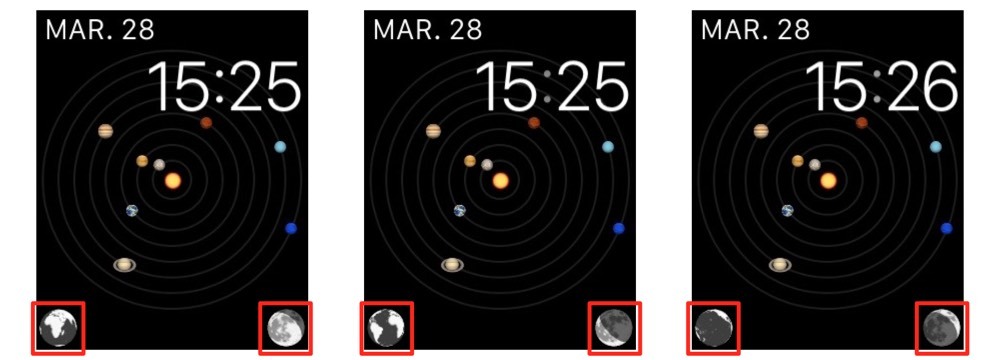 L'Apple Watch a des notions d'astronomie