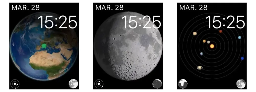 L'Apple Watch a des notions d'astronomie