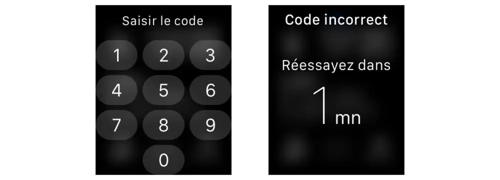 Apple Watch : que faire si vous perdez le code de déverrouillage ?