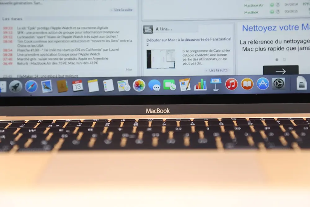 Test du MacBook Retina 12" (2015)