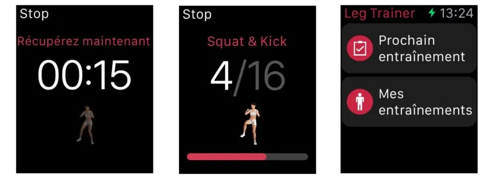 Runtastic : Leg Trainer vous fait une belle jambe sur iPhone et Apple Watch