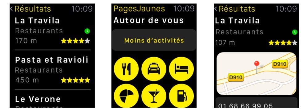 Fantastical 2, Camera+ et les Pages Jaunes rejoignent l'Apple Watch