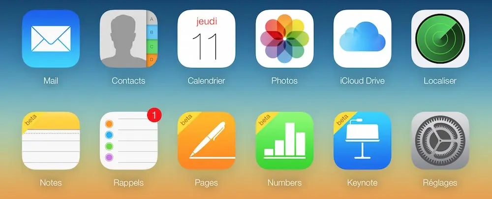 Les nouveautés de "Notes" en bêta sur iCloud.com pour les utilisateurs d'iOS 9 et OS X 10.11