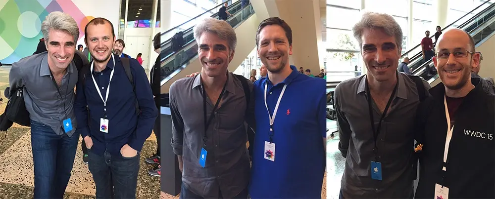 #WWDC : une vidéo, des selfies avec Federighi et plein de photos !