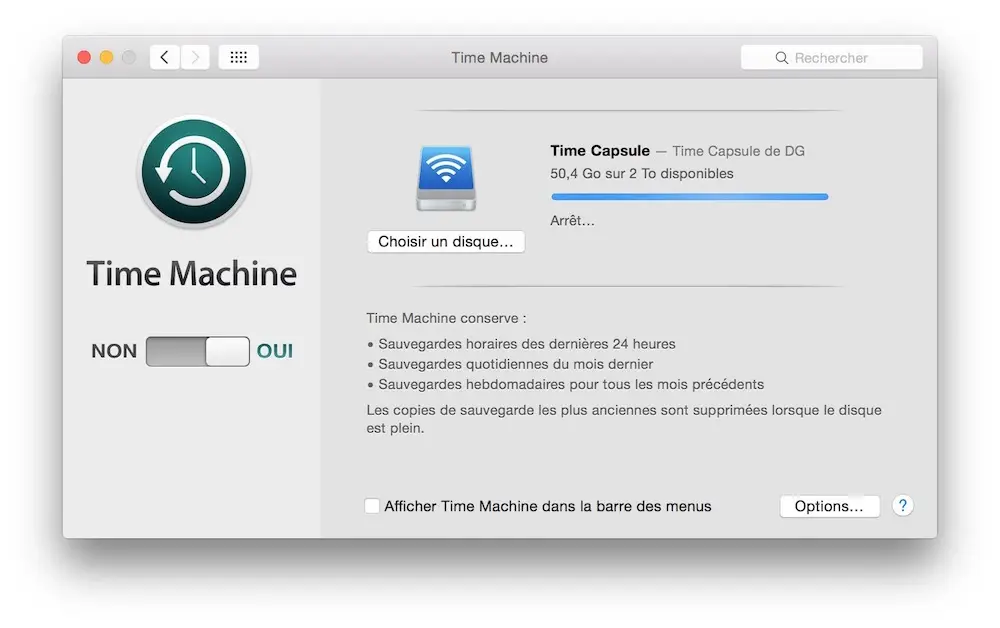 Astuce : comment exclure des fichiers de ses sauvegardes Time Machine