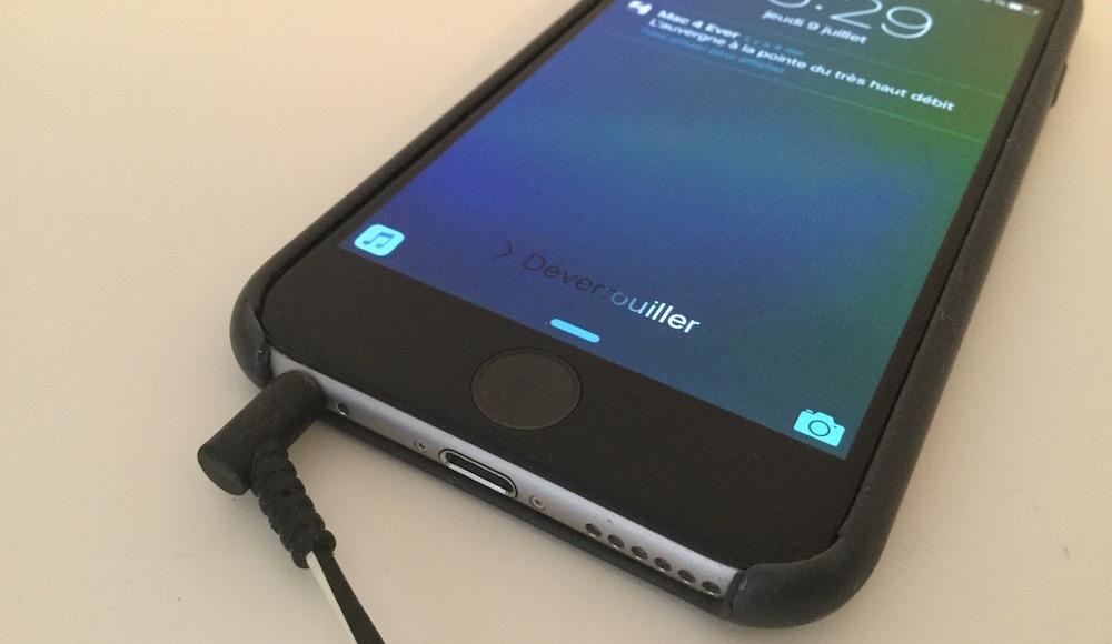 L'image du jour : brancher des écouteurs pour accéder plus rapidement à la musique sur iOS 9