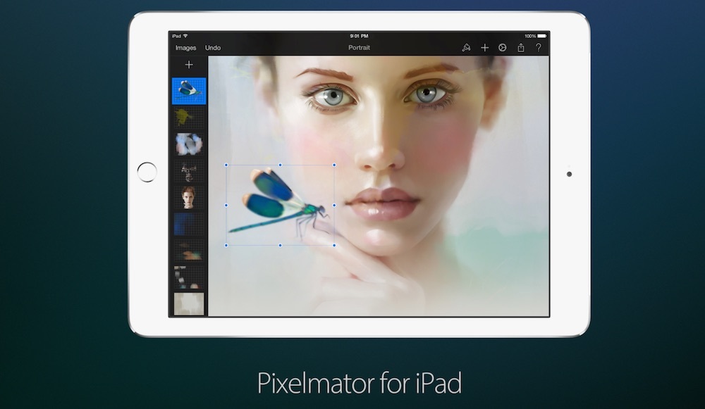 Pixelmator mis à jour sur iPad et iPhone