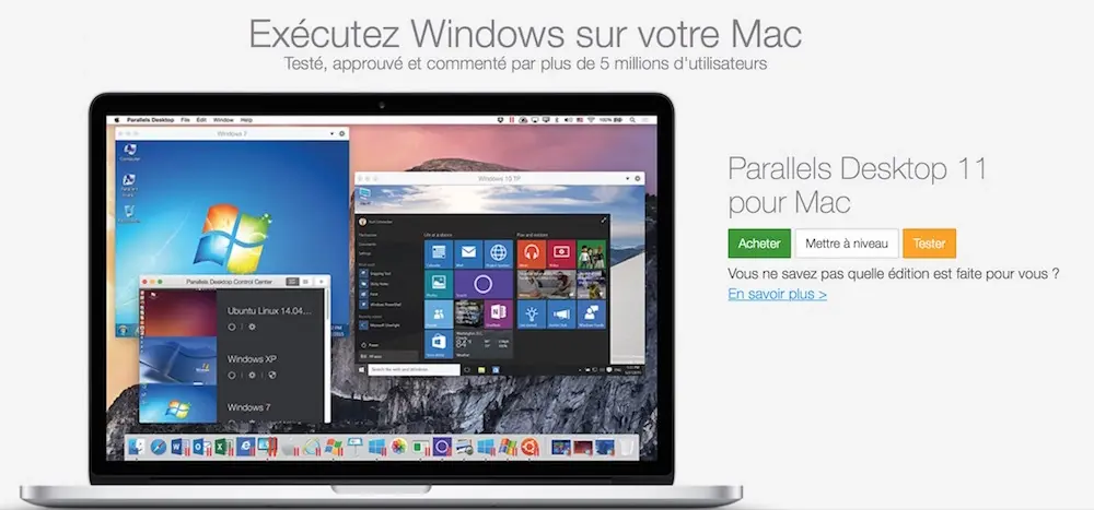 Parallels Desktop 11 est disponible et prend en charge El Capitan et Windows 10