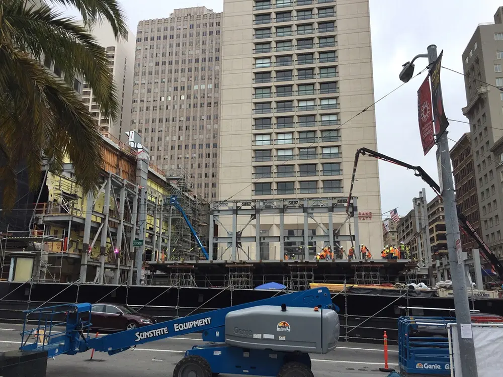 Des photos (en direct) de l'Apple Store d'Union Square (en construction)