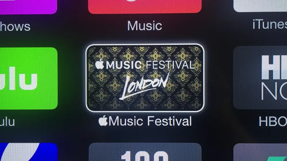 L'Apple Music Festival s'installe sur l'Apple TV