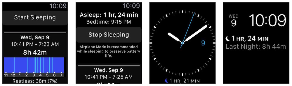Avec watchOS 2, l'Apple Watch peut enfin devenir un traqueur de sommeil
