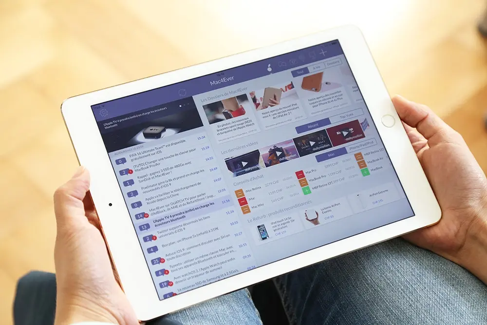 Mac4Ever pour iPad (v3) disponible en beta pour les VIP !