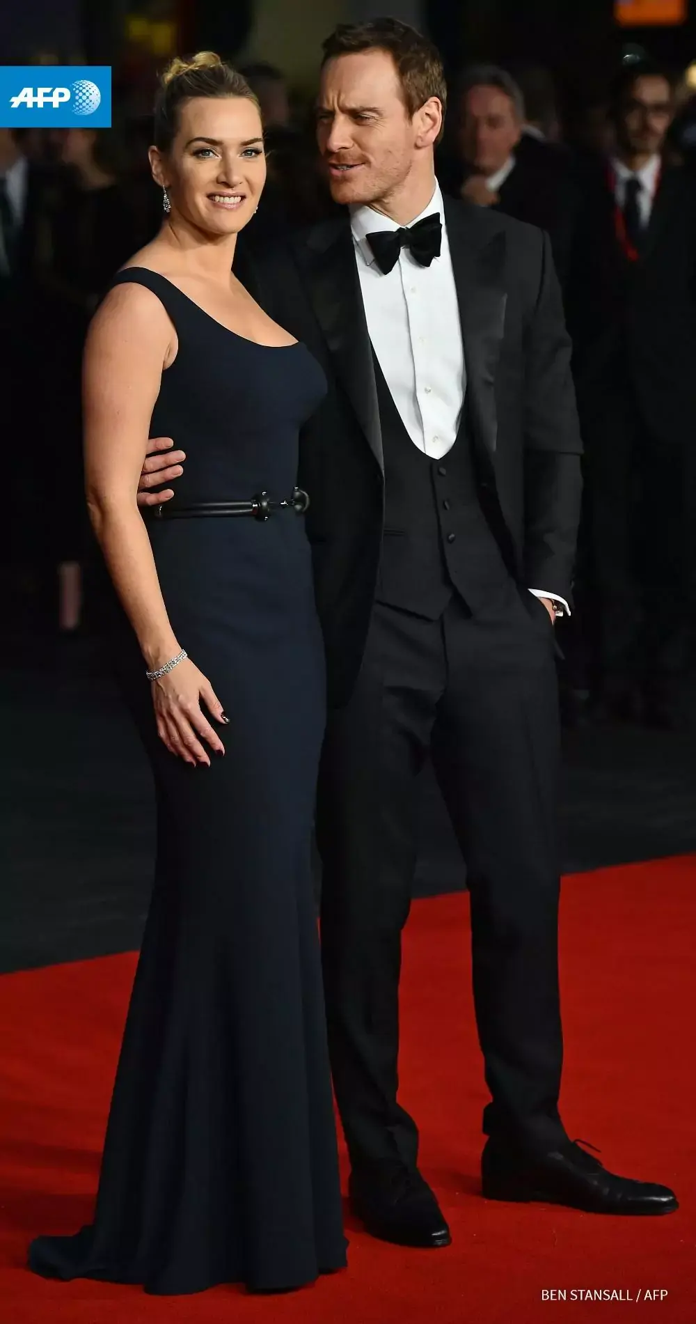 L'image du jour : Kate Winslet et Michael Fassbender au London Film Festival