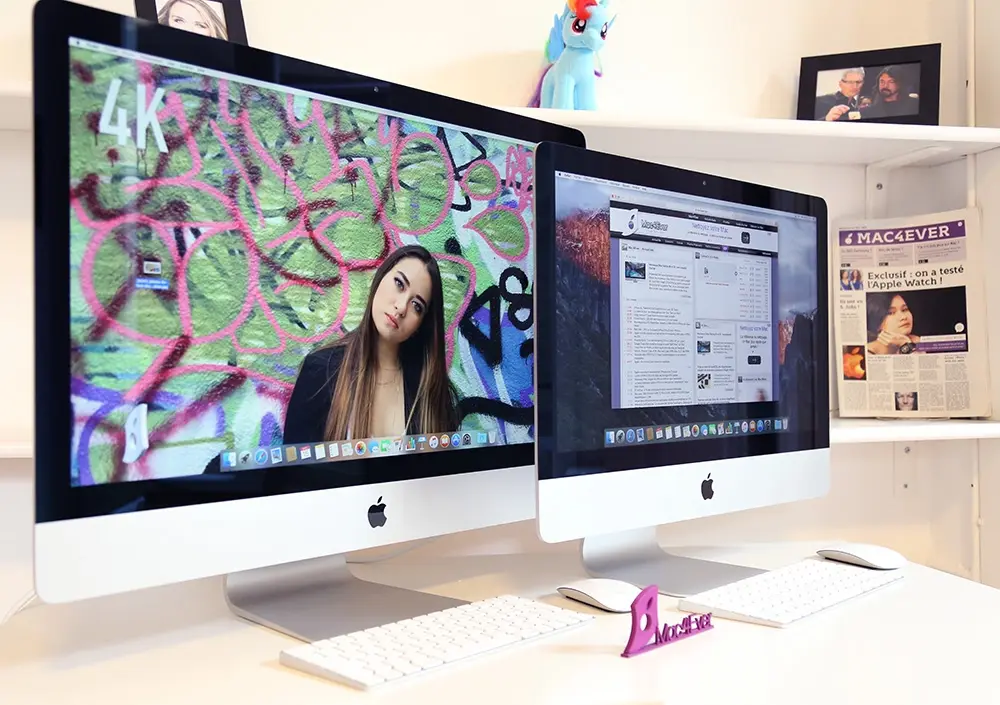 Test des iMac 4k et iMac 5k (2015)