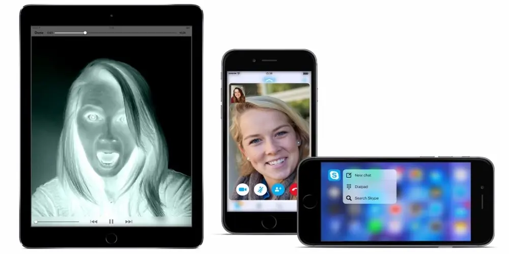 Skype mis à jour sur iOS : filtres vidéo et raccourcis 3D Touch