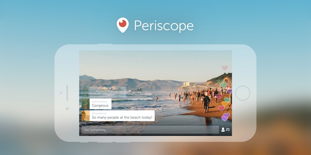 Periscope : 3D Touch et avance rapide dans les rediffusions