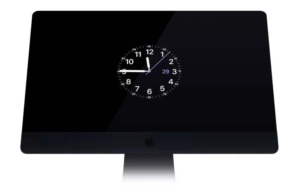 WatchOS X 2.0 transforme les cadrans de l'Apple Watch en économiseur d'écran pour Mac