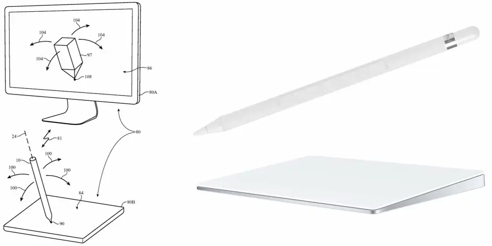 L'Apple Pencil bientôt compatible avec le Magic Trackpad ?