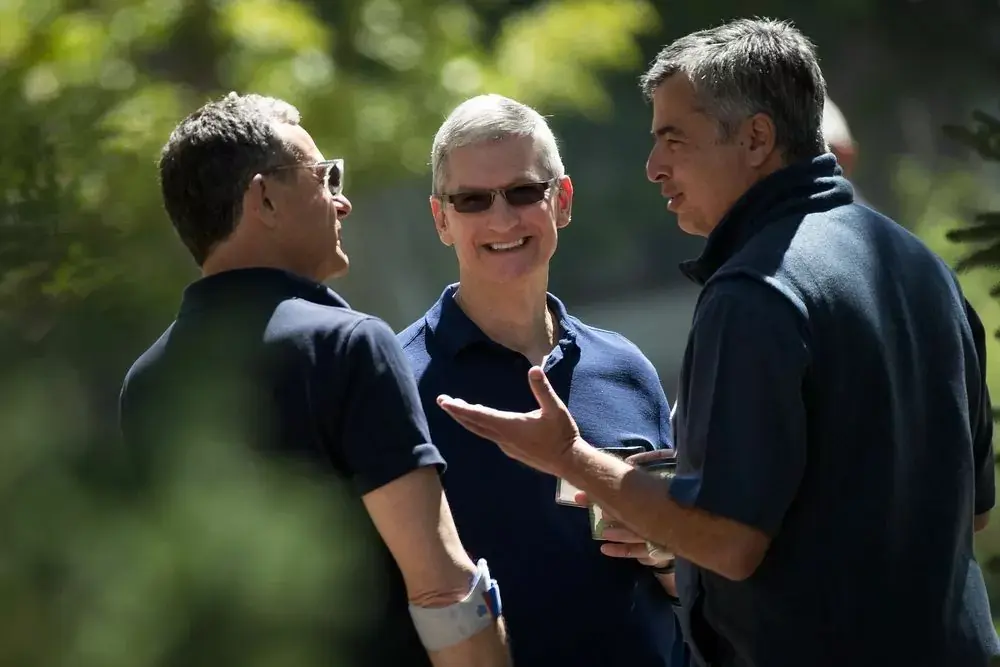 Tim Cook et Eddy Cue retournent à la conférence Sun Valley