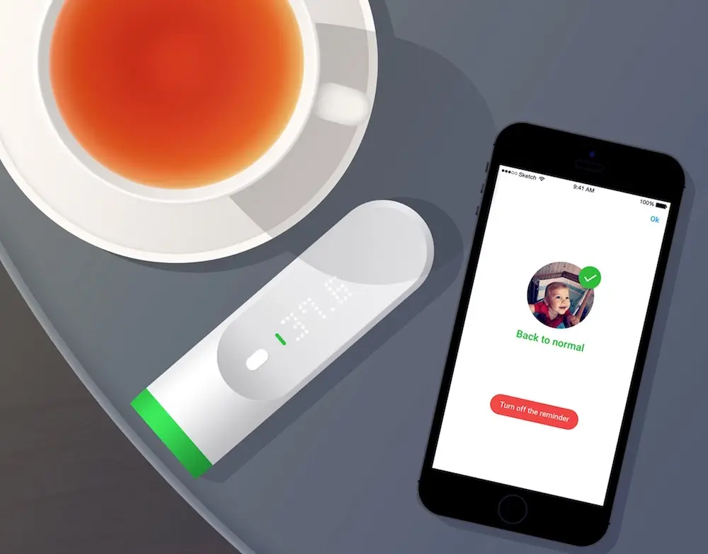 Test du thermomètre connecté Thermo de Withings/Nokia