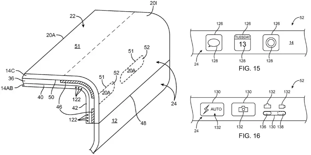 Brevet : Apple continue de travailler sur un iPhone à écran incurvé