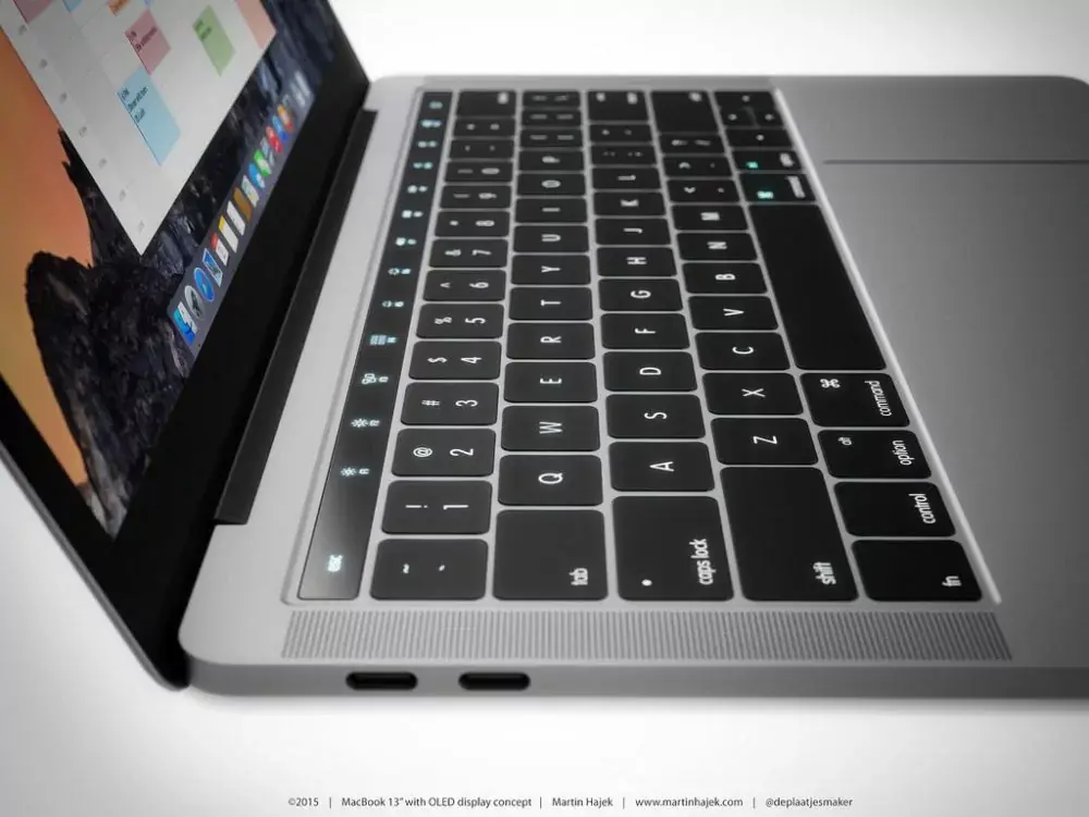 Opinion : une  barre LED tactile pour les MacBook Pro 2016, la fausse bonne idée ?