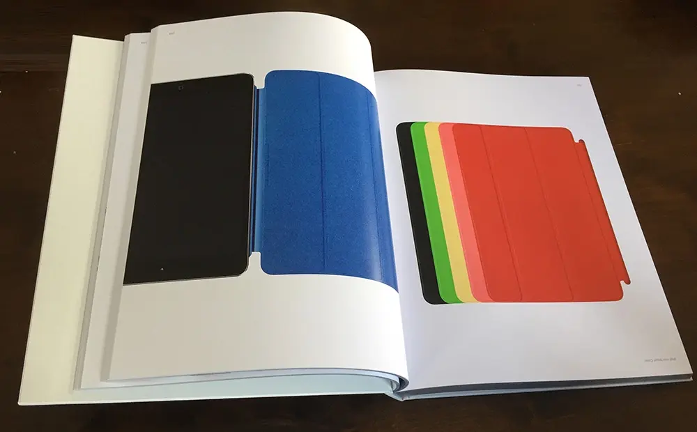 Quelques photos du livre "Designed by Apple in California"