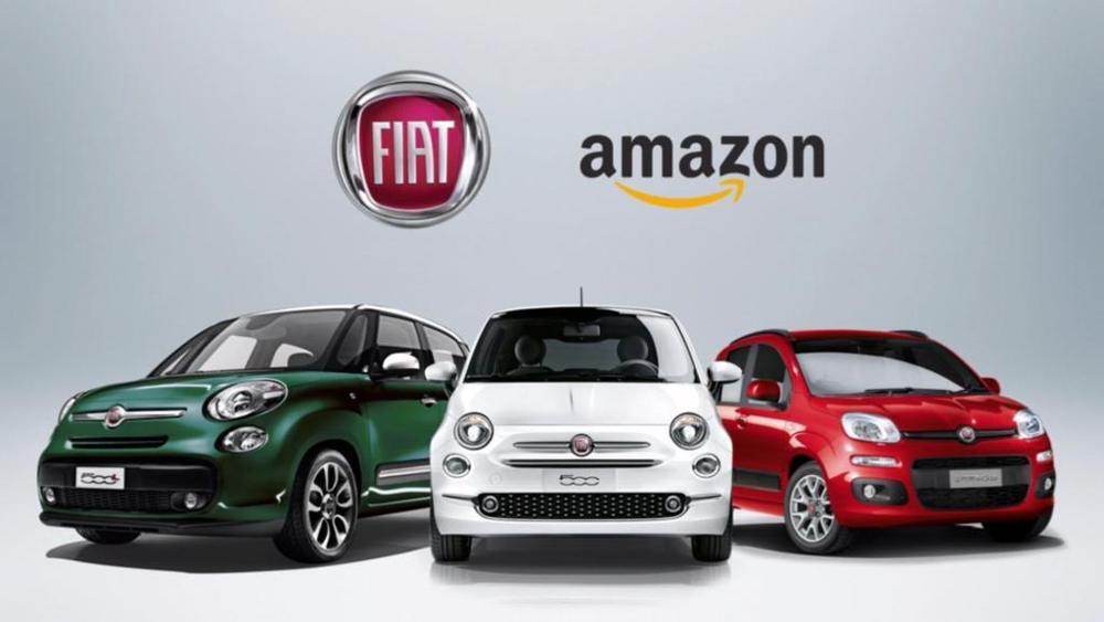 Acheter sa Fiat 500 en ligne sur Amazon (bientôt disponible)