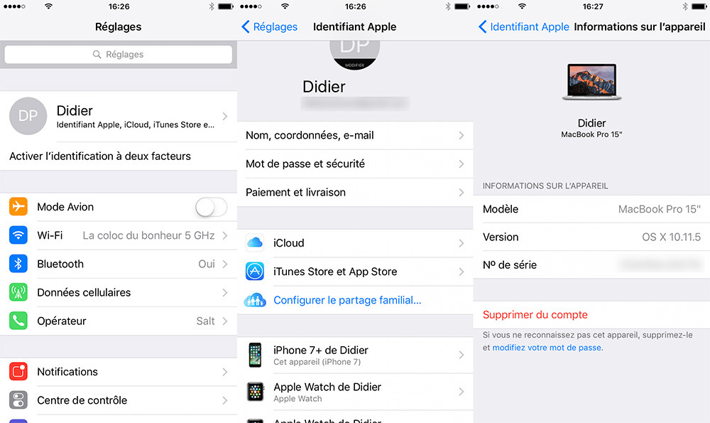 iOS 10.3 : votre compte (et vos appareils) enfin centralisés dans les Réglages (oui, mais...)