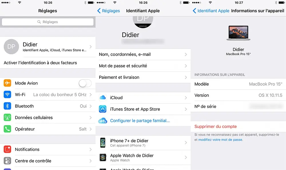 iOS 10.3 : votre compte (et vos appareils) enfin centralisés dans les Réglages (oui, mais...)