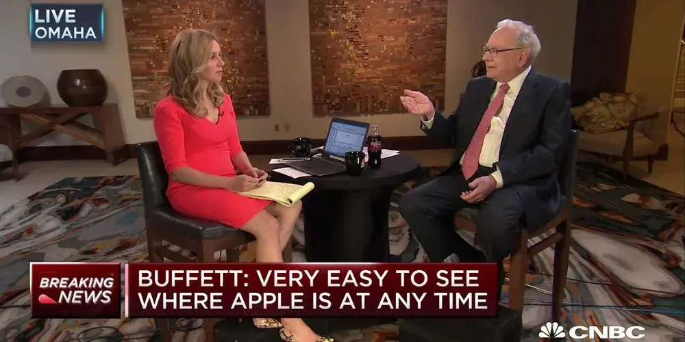 Warren Buffet, toujours aussi mordu d'Apple, fait des métaphores sur les meubles